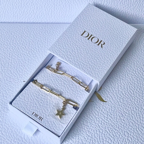 Dior Gold Phone Charm Bracelet - Picture 1 of 4
